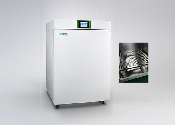 Incubateur de cellules de CO2 de veste d'air de microprocesseur de laboratoire avec l'écran d'affichage à cristaux liquides de contact
